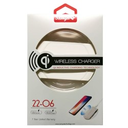 SAMYA WIRELESS CHARGER QI INDUCTIVE CHARGING TECHNOLOGY 5W / 22-O6 / BRANCO SAMYA WIRELESS CHARGER QI INDUCTIVE CHARGING TECHNOLOGY 5W / 22-O6 / BRANCO